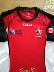 2011 Canada Home World Cup Rugby Shirt