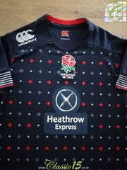 2014/15 England Sevens Away Rugby Shirt