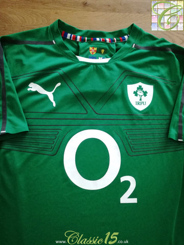 2013/14 Ireland Home Player Issue Rugby Shirt (XXL)