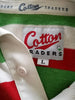 1997/98 Leicester Tigers Home Rugby Shirt. (L)