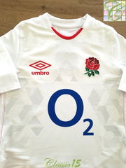 2020/21 England Roses Home Player Issue Rugby Shirt (Size 14) *BNWT*