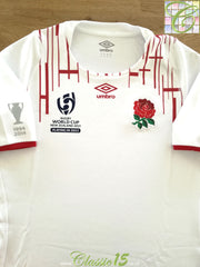 2022 England Roses Home World Cup Rugby Shirt