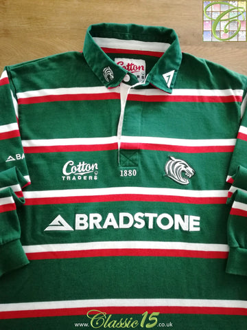 2005/06 Leicester Tigers Home Long Sleeve Rugby Shirt