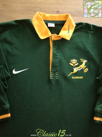 1998 South Africa Home Rugby Shirt