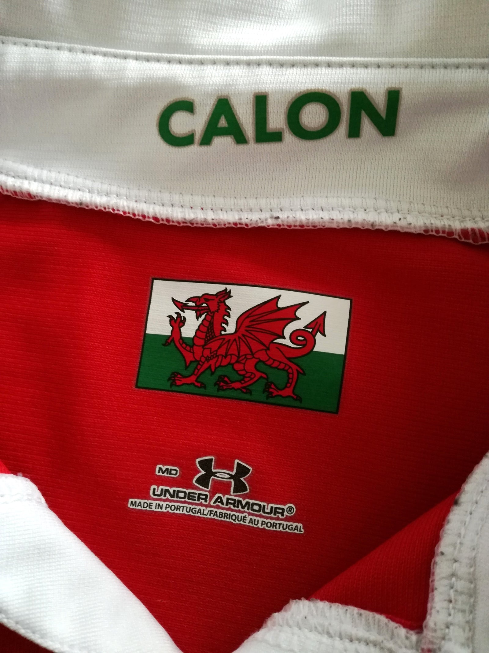 2008/09 Wales Rugby Training Shirt. (M)