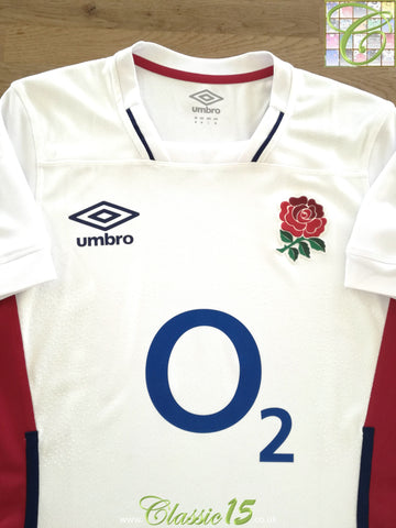 2021/22 England Home Pro-Fit Rugby Shirt