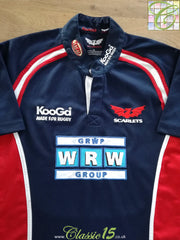 2005/06 Scarlets Away Rugby Shirt