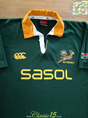 2004 South Africa Home Rugby Shirt