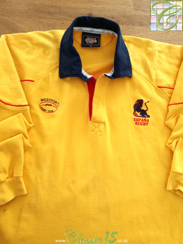 1998/99 Spain Away Rugby Sevens Shirt. (XL)