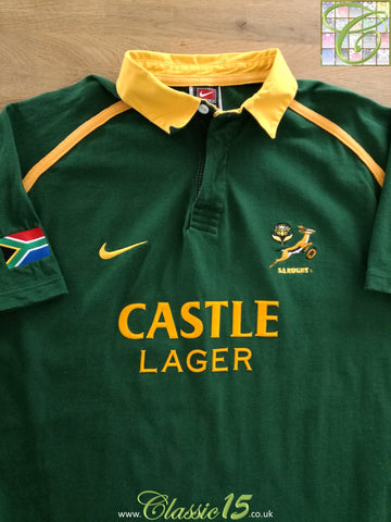 2001 South Africa Home Rugby Shirt