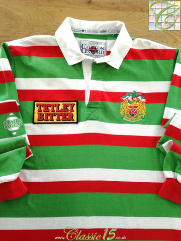 1993/94 Leicester Tigers Home Long Sleeve Rugby Shirt