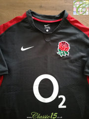 2010/11 England Away Player Issue Rugby Shirt