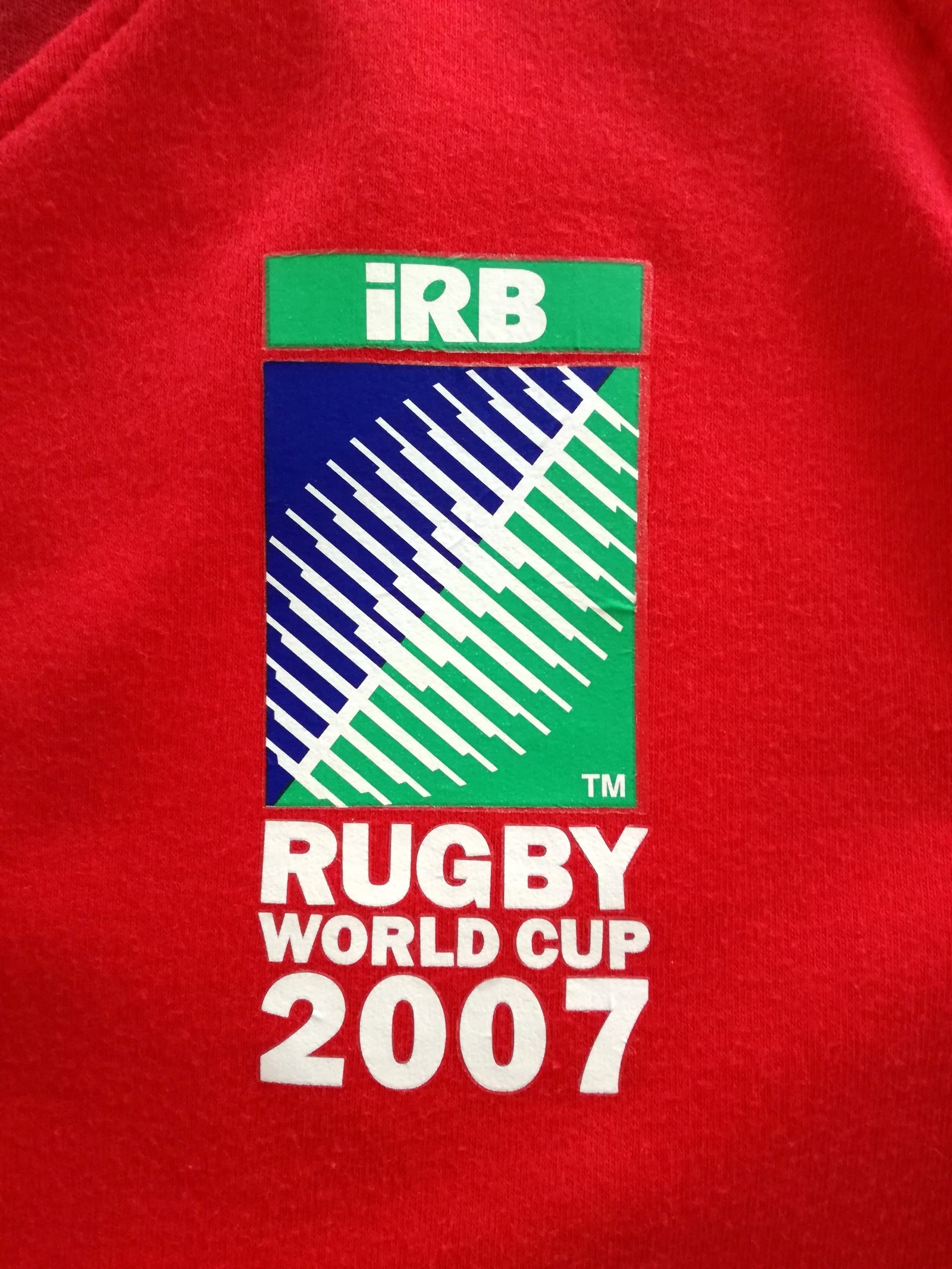 2007 Wales Home World Cup Rugby Shirt. (S)