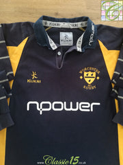 2004/05 Worcester Warriors Home Long Sleeve Rugby Shirt