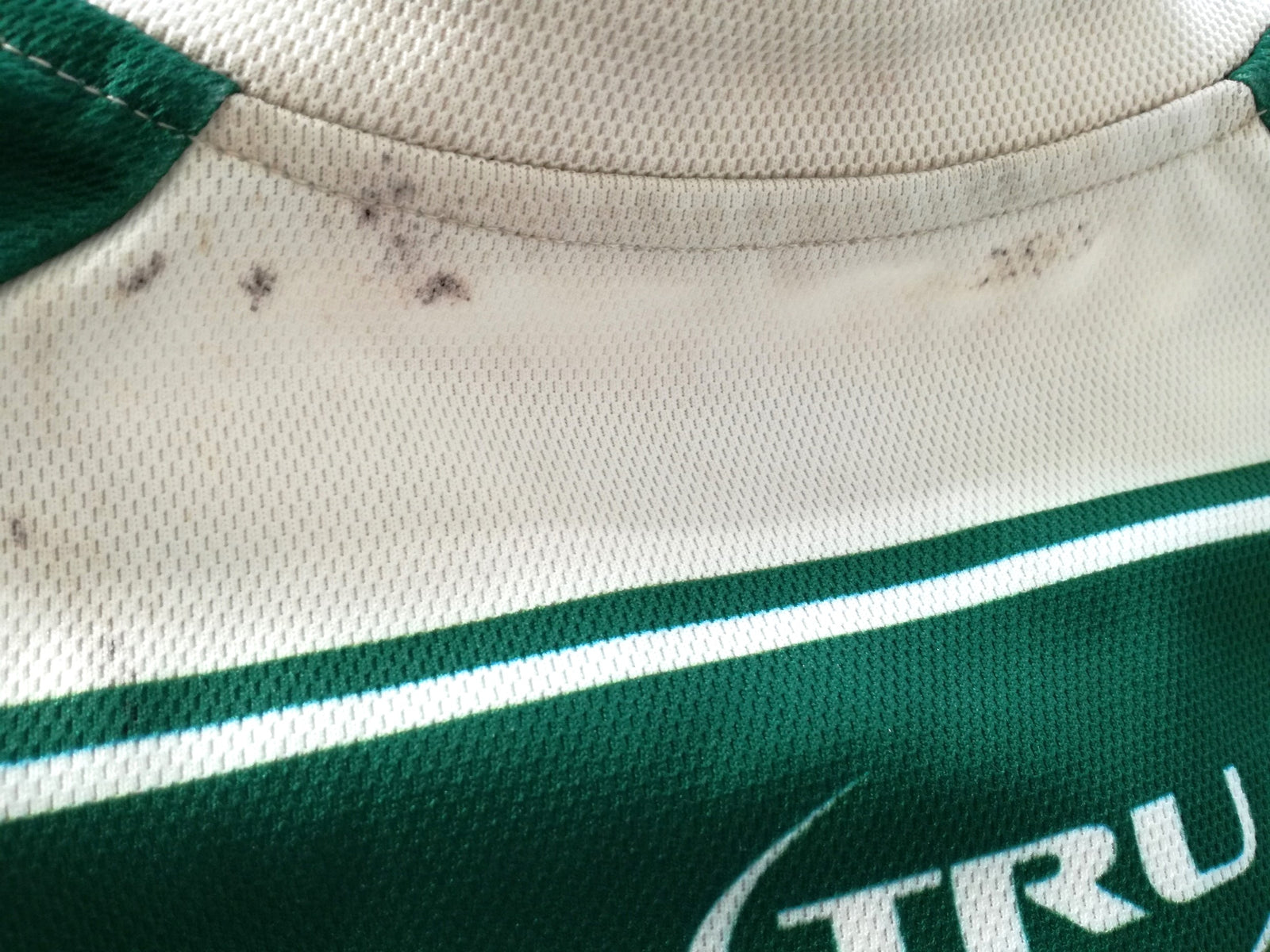 2000 Ealing Trailfinders Home Match Worn Rugby Shirt #20 (L)