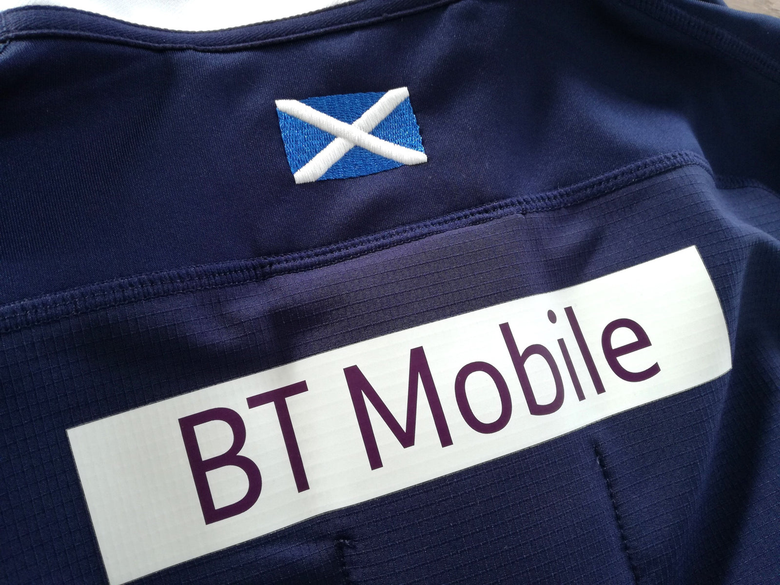 2017/18 Scotland Home Player Issue Rugby Shirt (M)