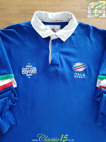 1998/99 Italy Home Rugby Shirt