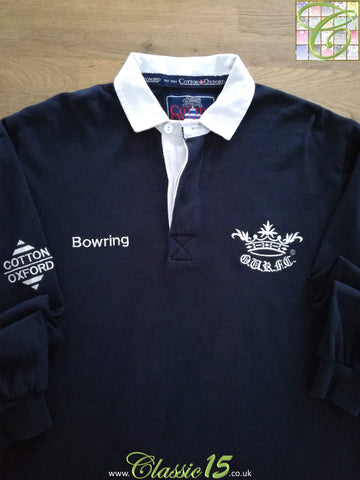 1996/97 University Of Oxford Home Rugby Shirt