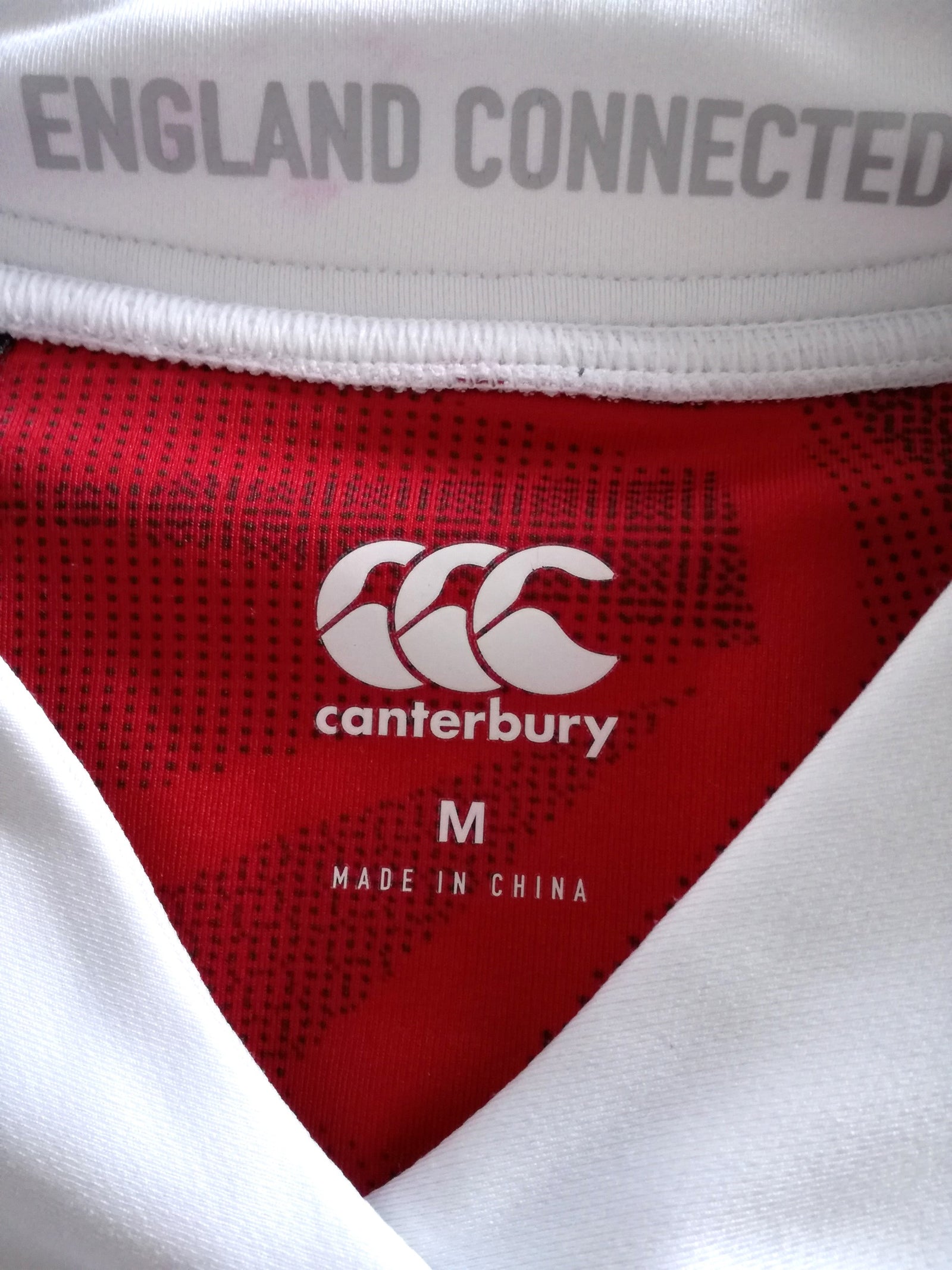 2017/18 England Home Vapodri+ Rugby Shirt (M)