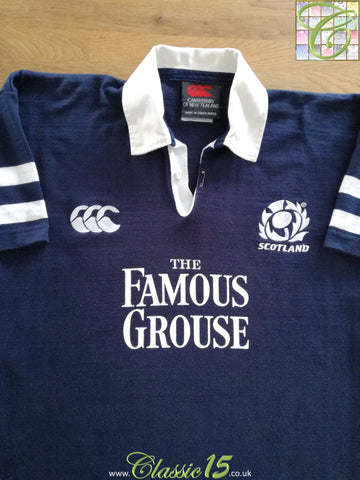 2002/03 Scotland Home Rugby Shirt (S)