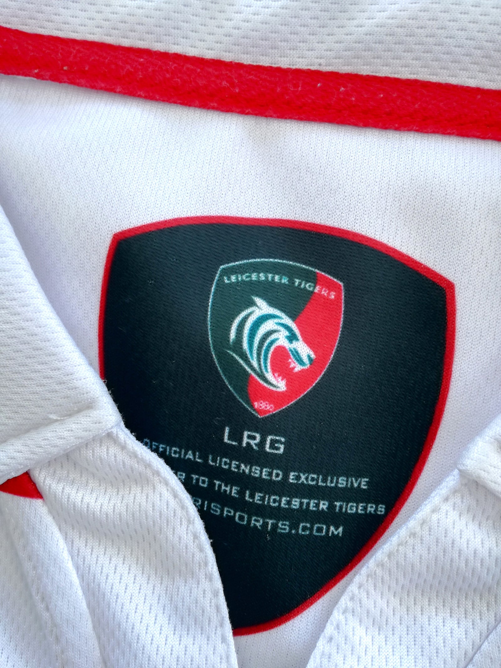 2017/18 Leicester Tigers Away Pro-Fit Rugby Shirt (L)