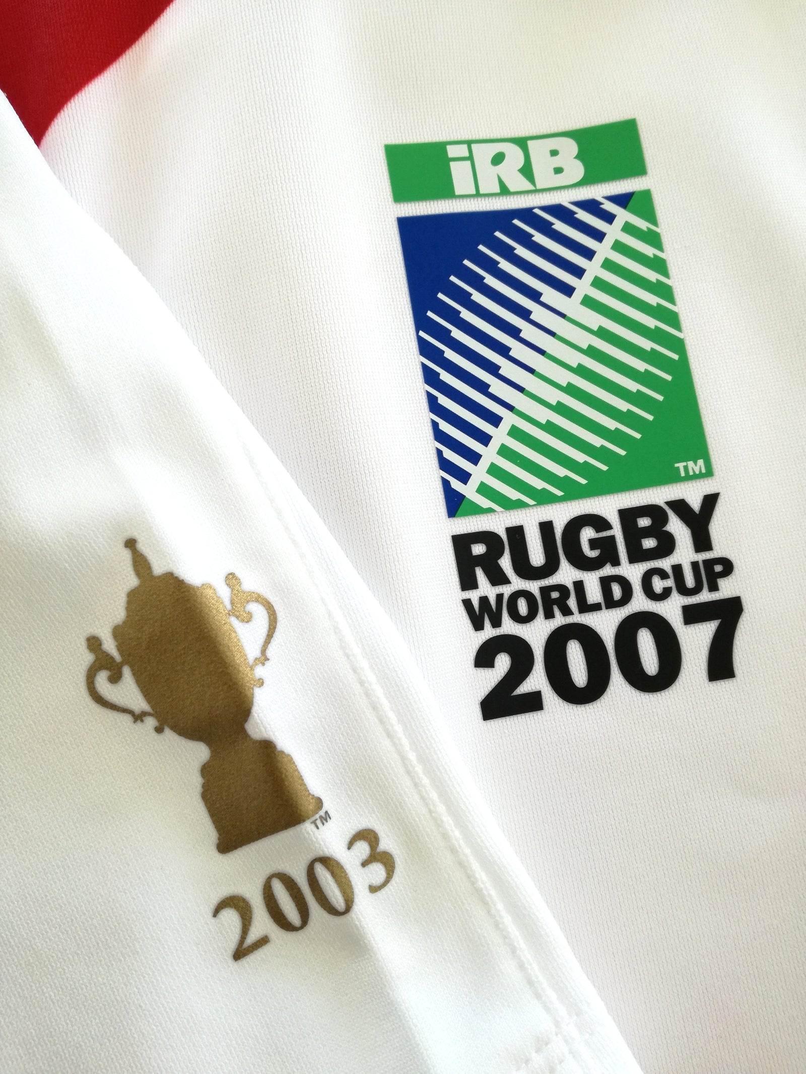 2007 England Home World Cup Pro-Fit Rugby Shirt (XXL) *BNWT*