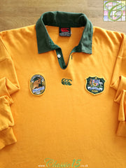 1991/92 Australia Home Long Sleeve Rugby Shirt