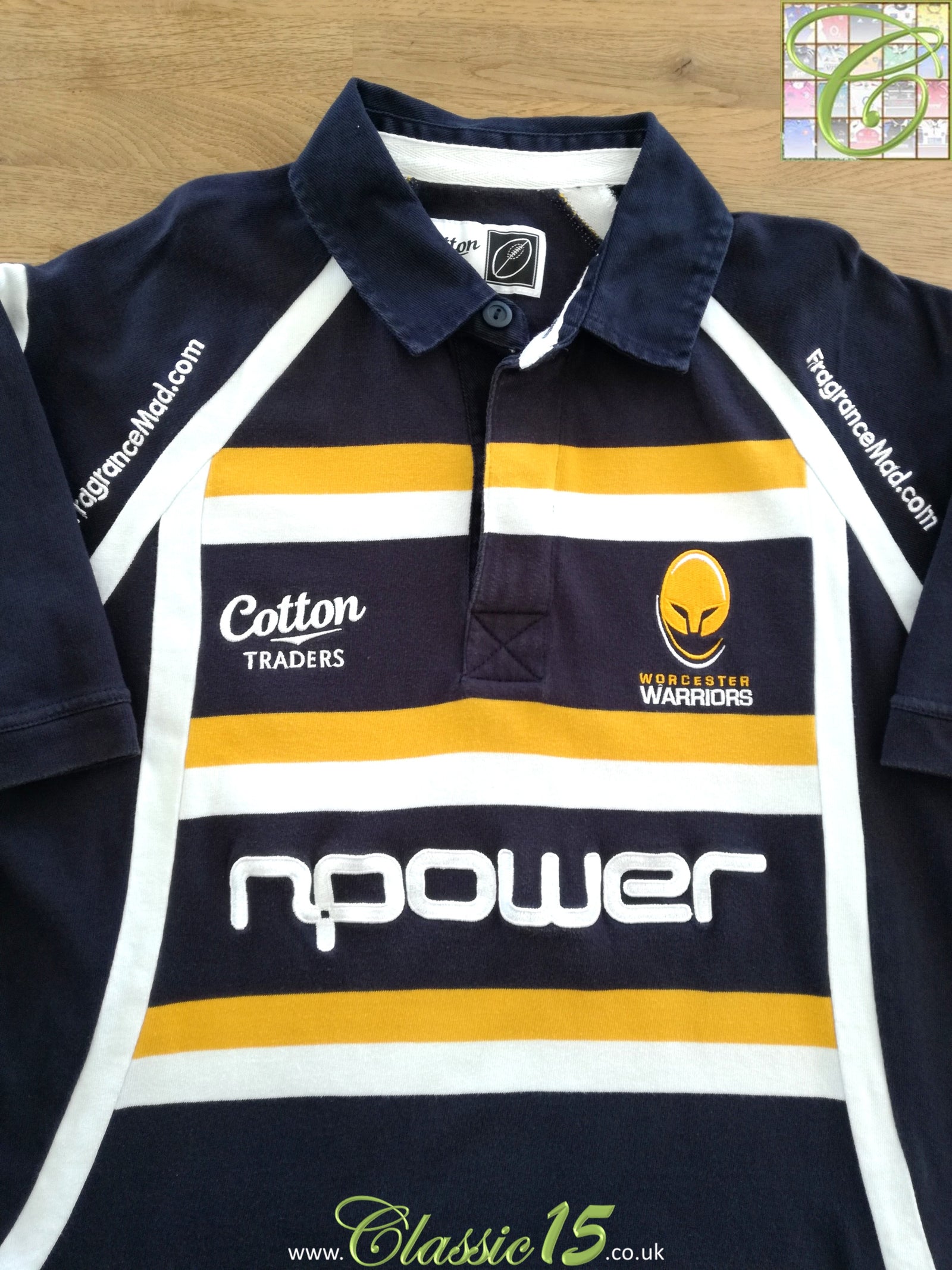 2009/10 Worcester Warriors Home Rugby Shirt