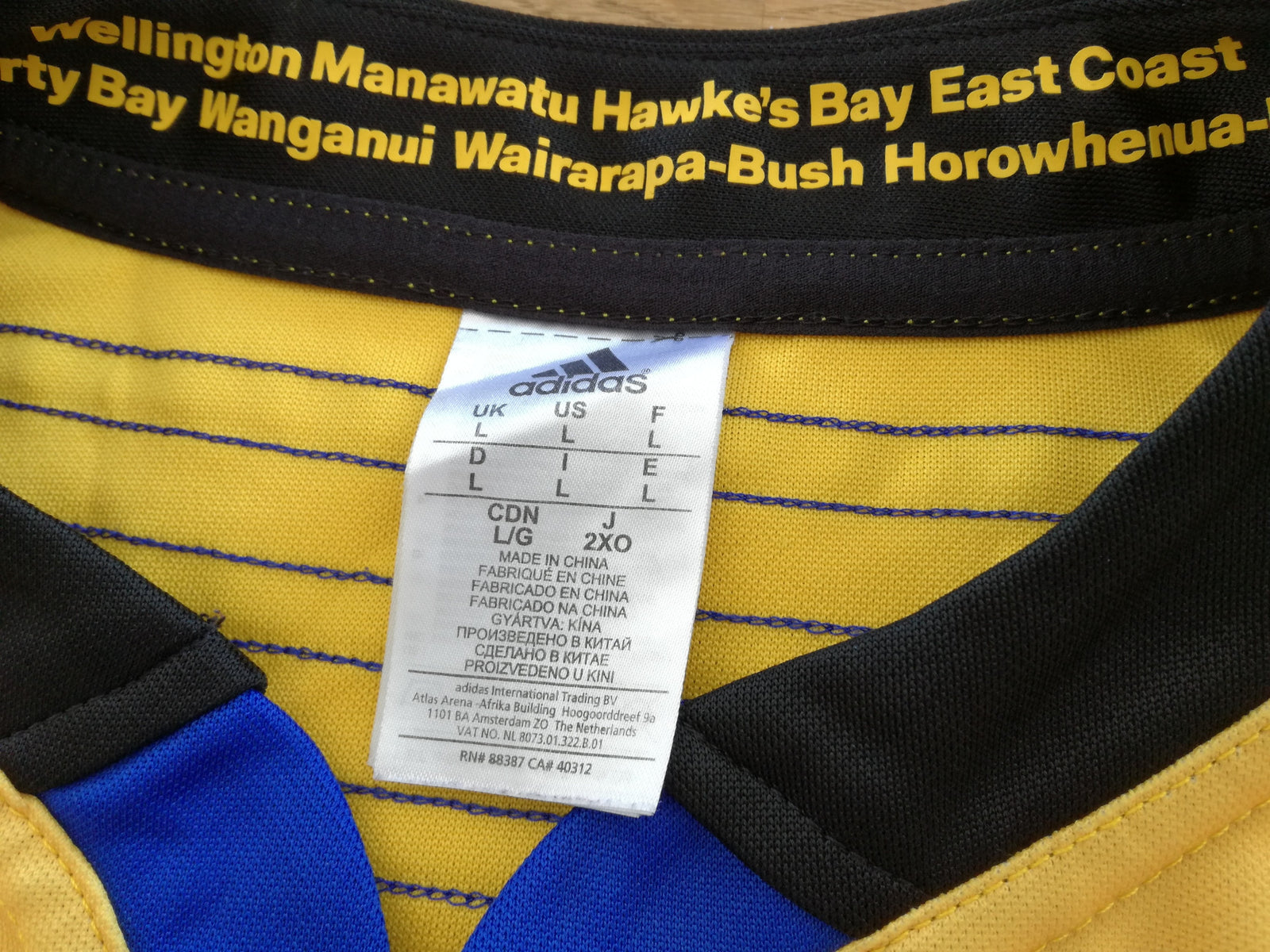 2014 Hurricanes Home Super Rugby Shirt (L)
