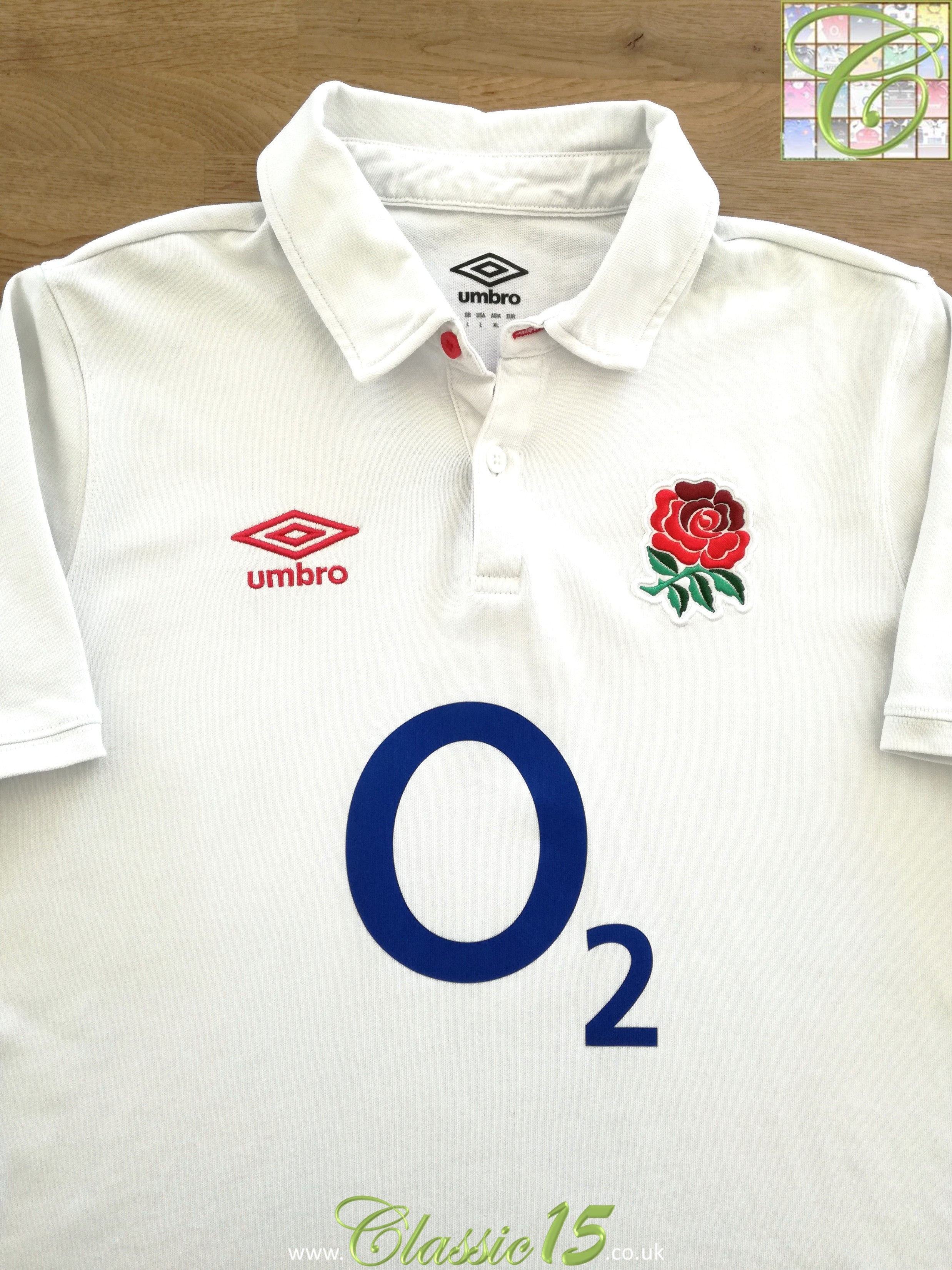 2020/21 England Home Rugby Shirt