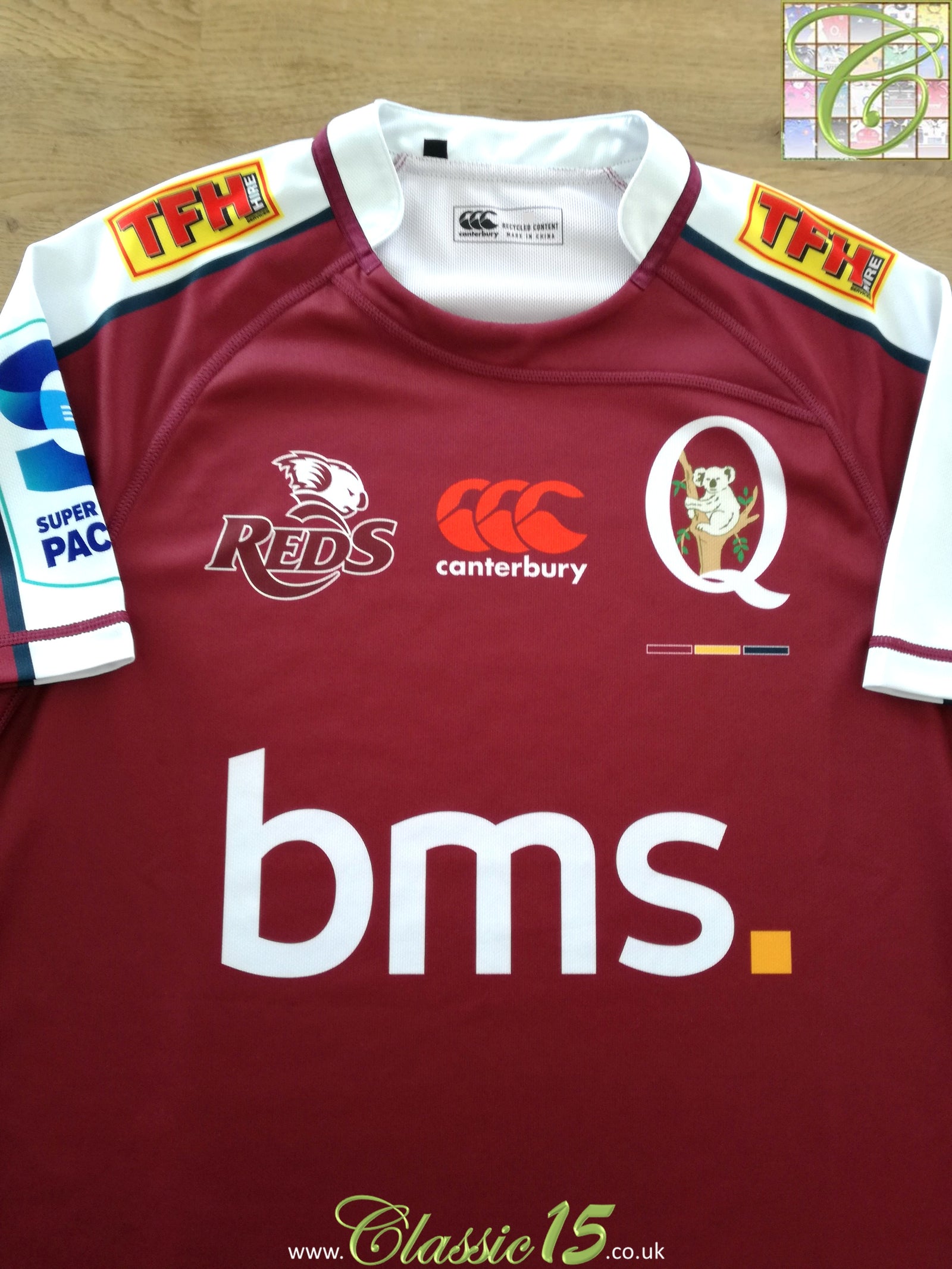 2024 Queensland Reds Home Super Rugby Shirt
