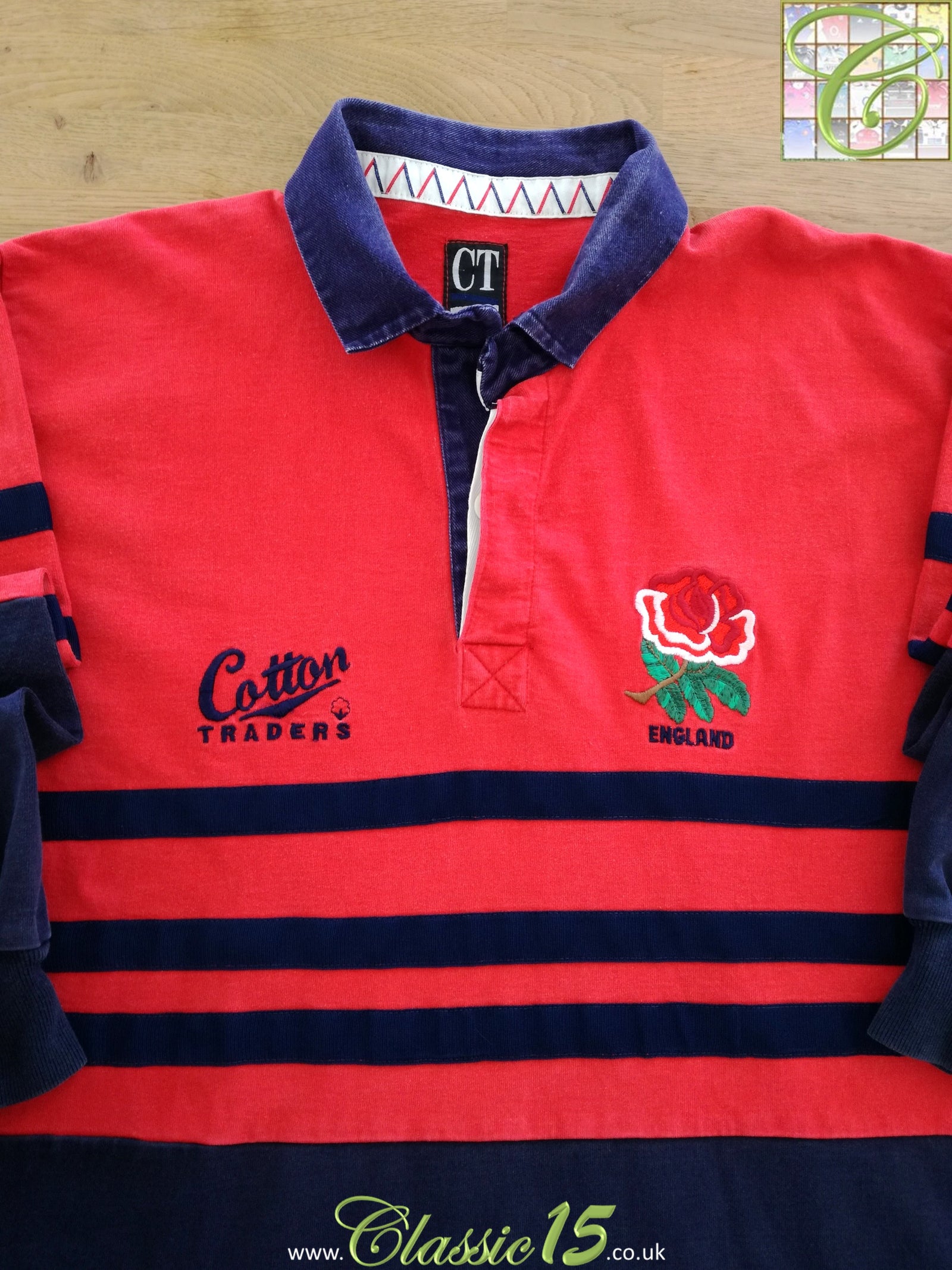 1995/96 England Away Long Sleeve Rugby Shirt