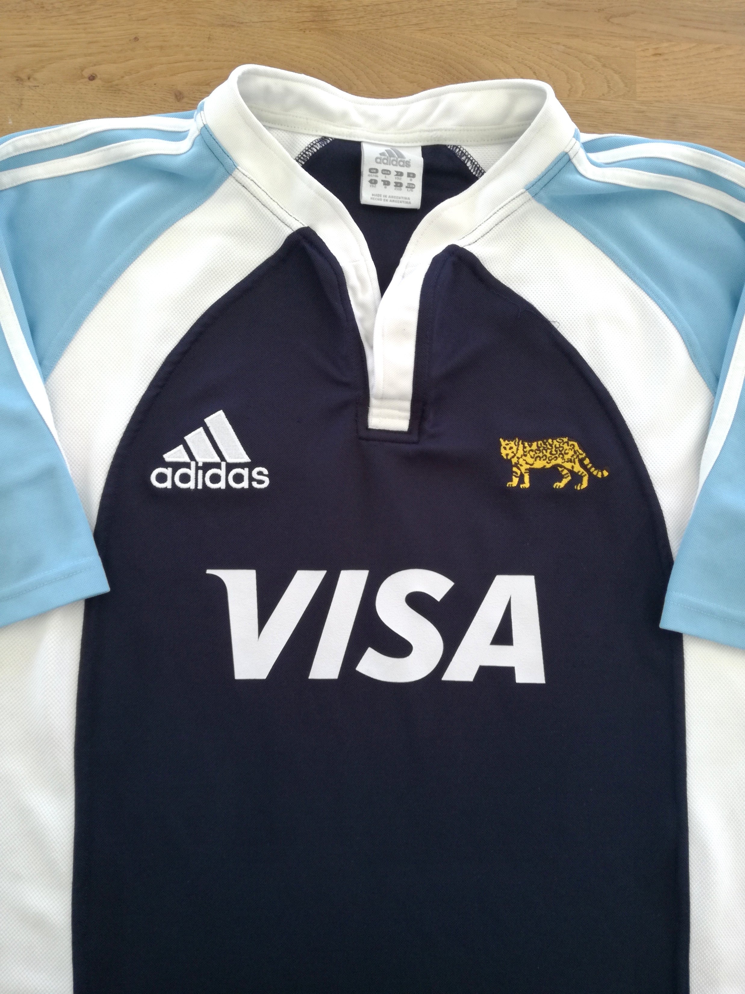 2005 Argentina Away Rugby Shirt