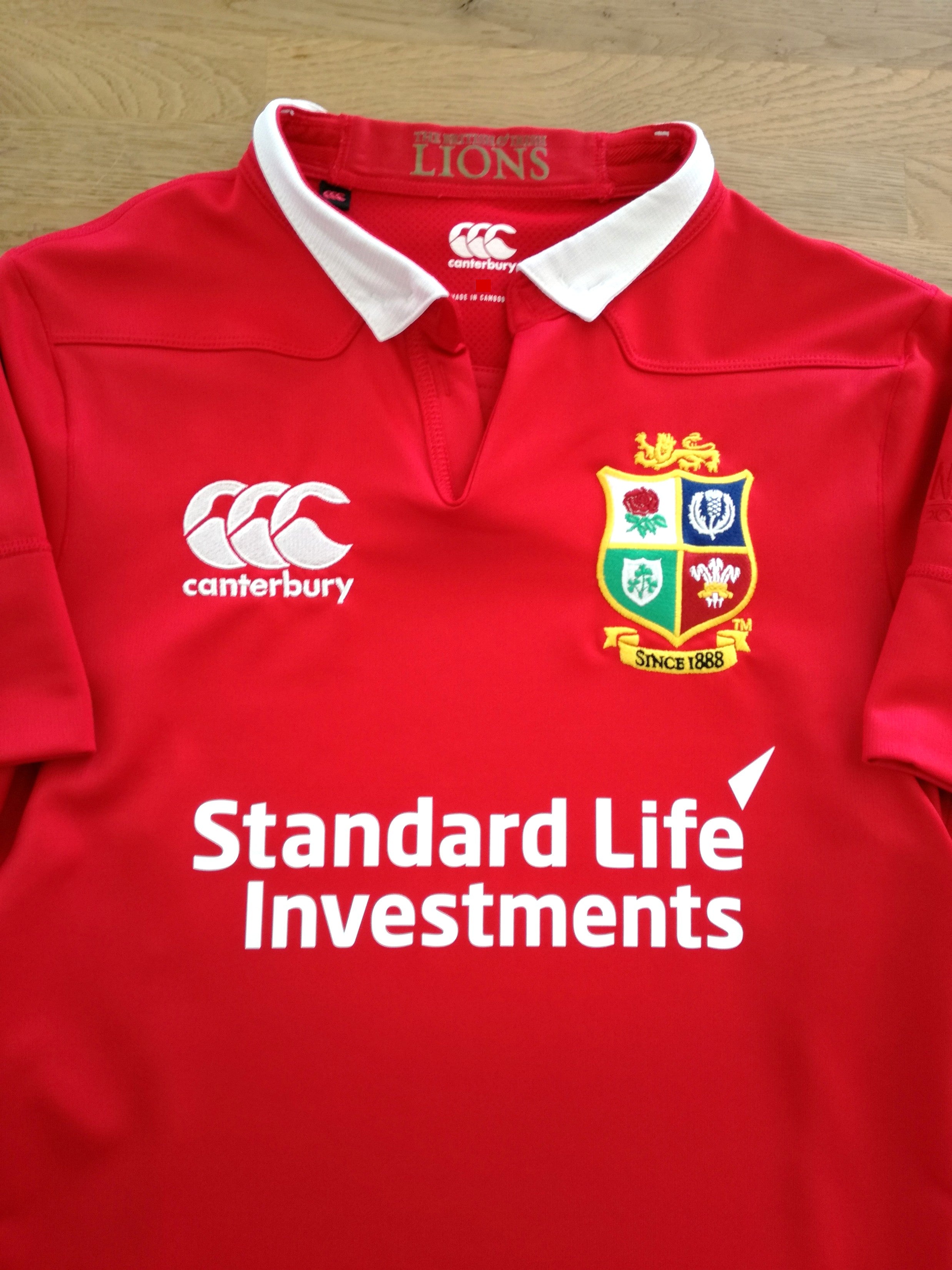 2017 British & Irish Lions 'Pro' Rugby Shirt