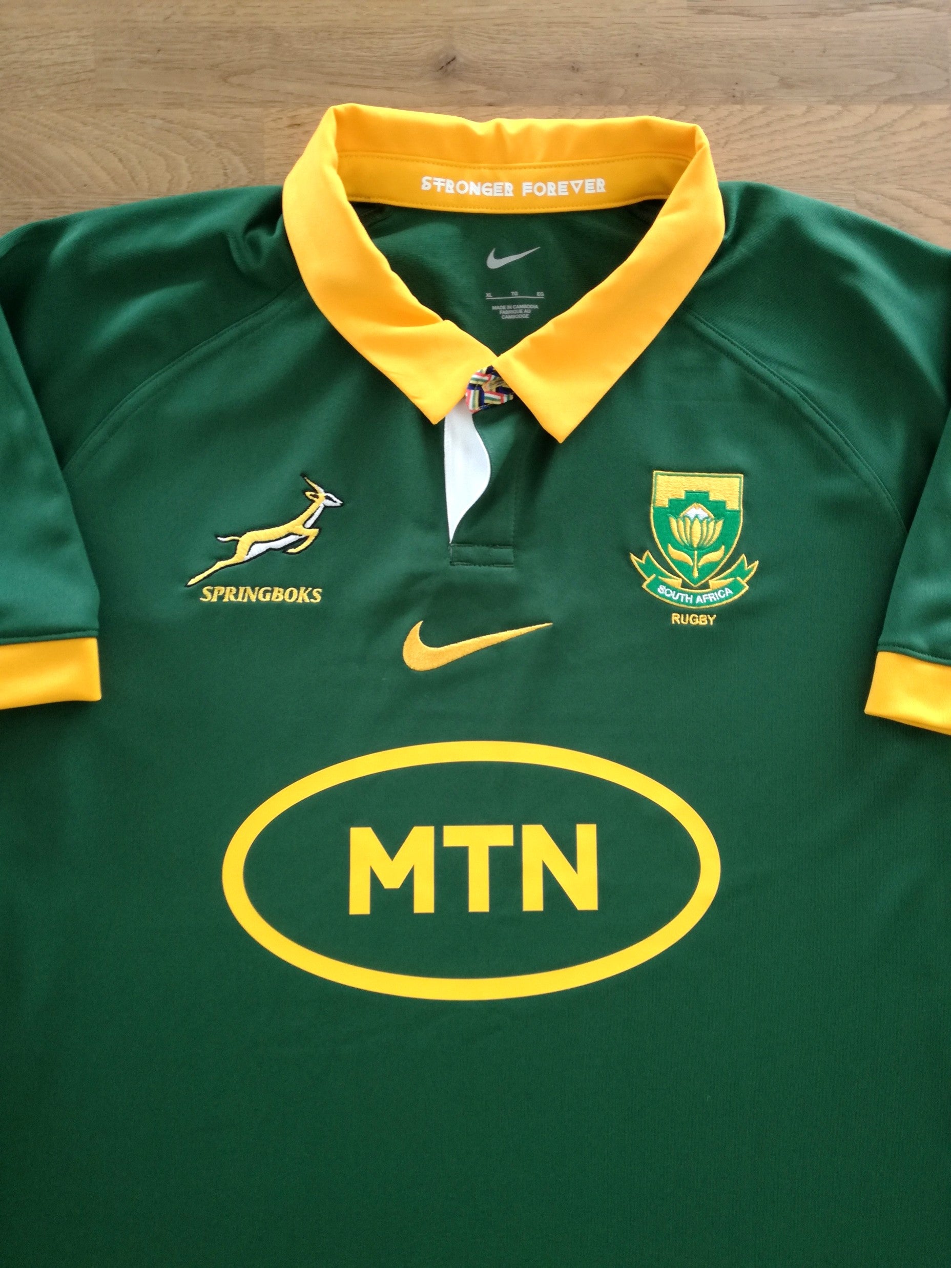 2023/24 South Africa Home Rugby Shirt