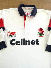1996/97 England Home Rugby Shirt