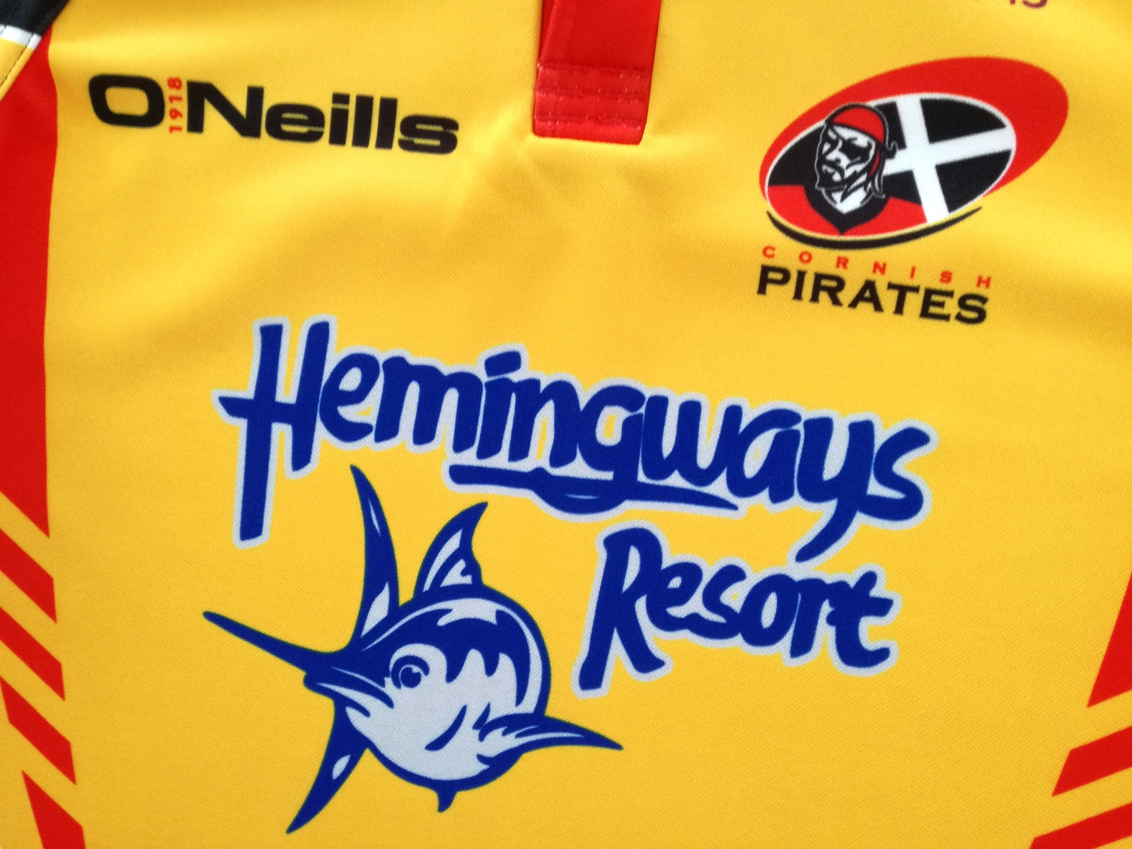 2011/12 Cornish Pirates Away Championship Rugby Shirt (M)