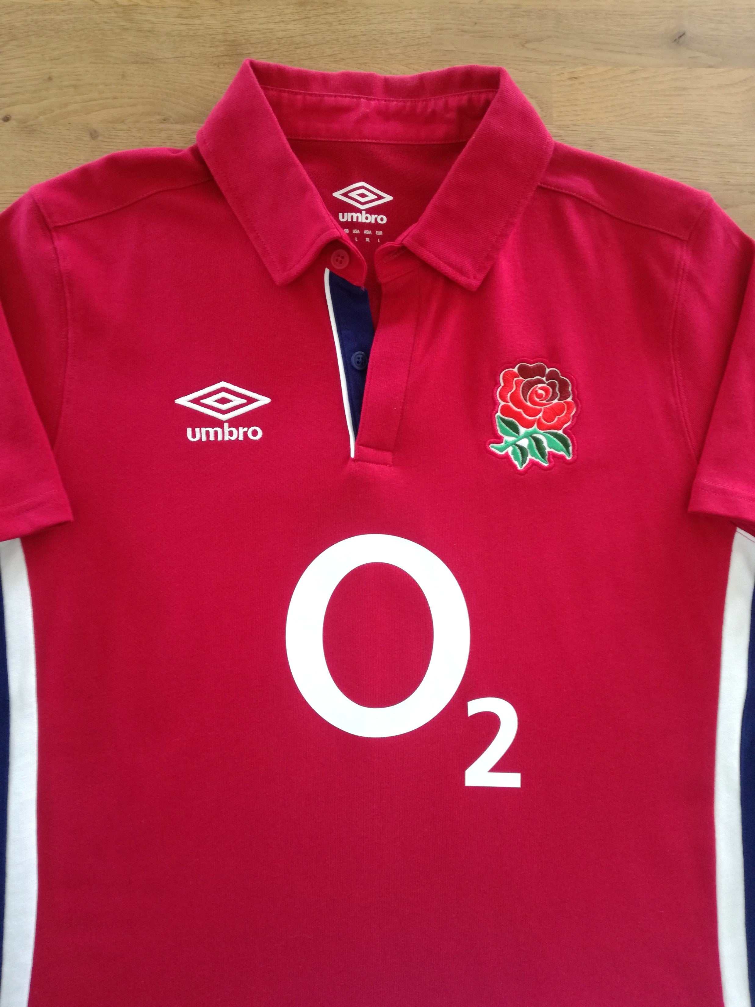 2021/22 England Away Rugby Shirt
