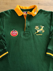 1996/97 South Africa Home Long Sleeve Rugby Shirt