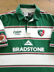 2007/08 Leicester Tigers Home Rugby Shirt
