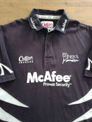 2006/07 Sale Sharks Home Rugby Shirt