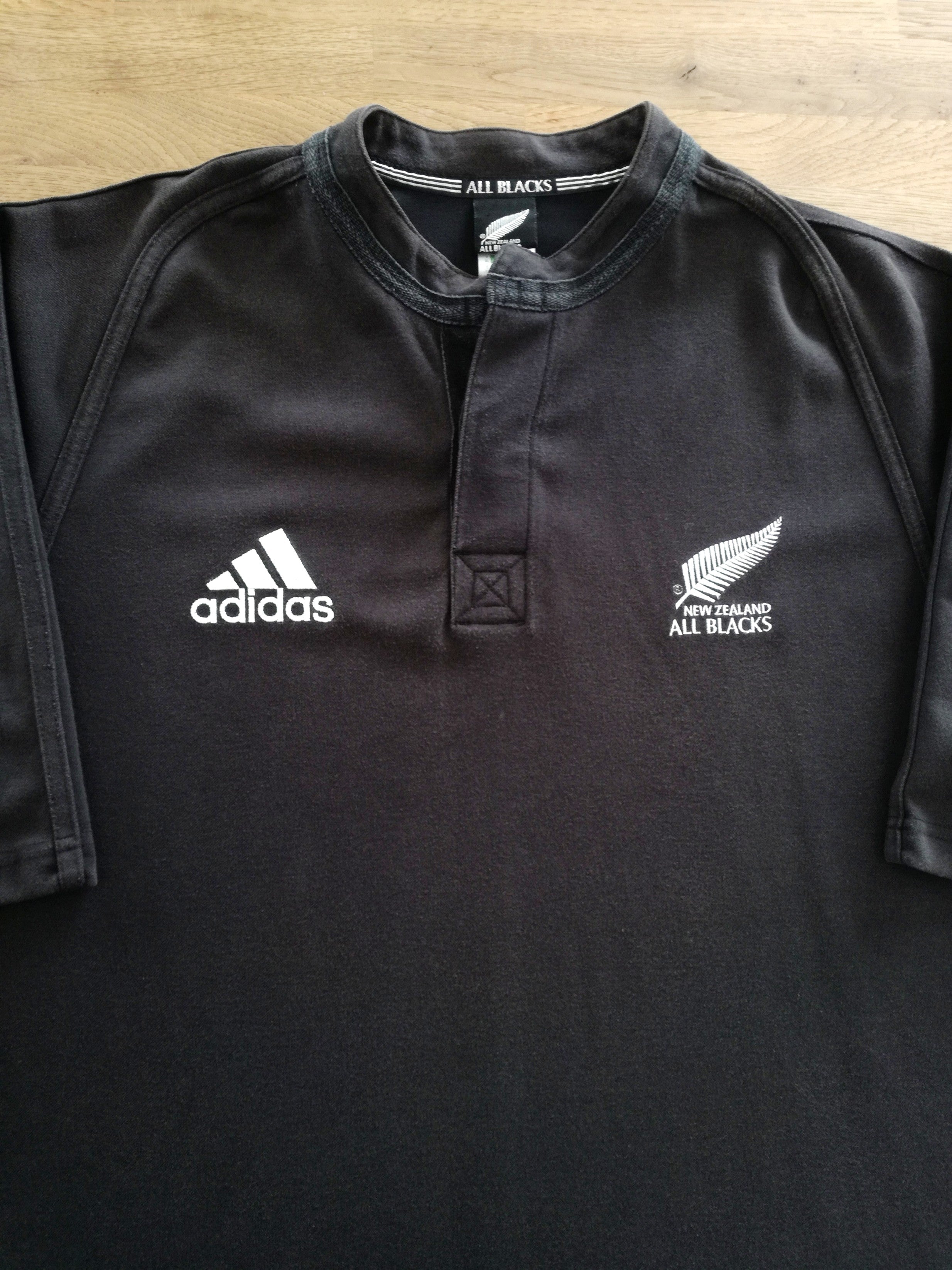 2001 New Zealand Home Rugby Shirt