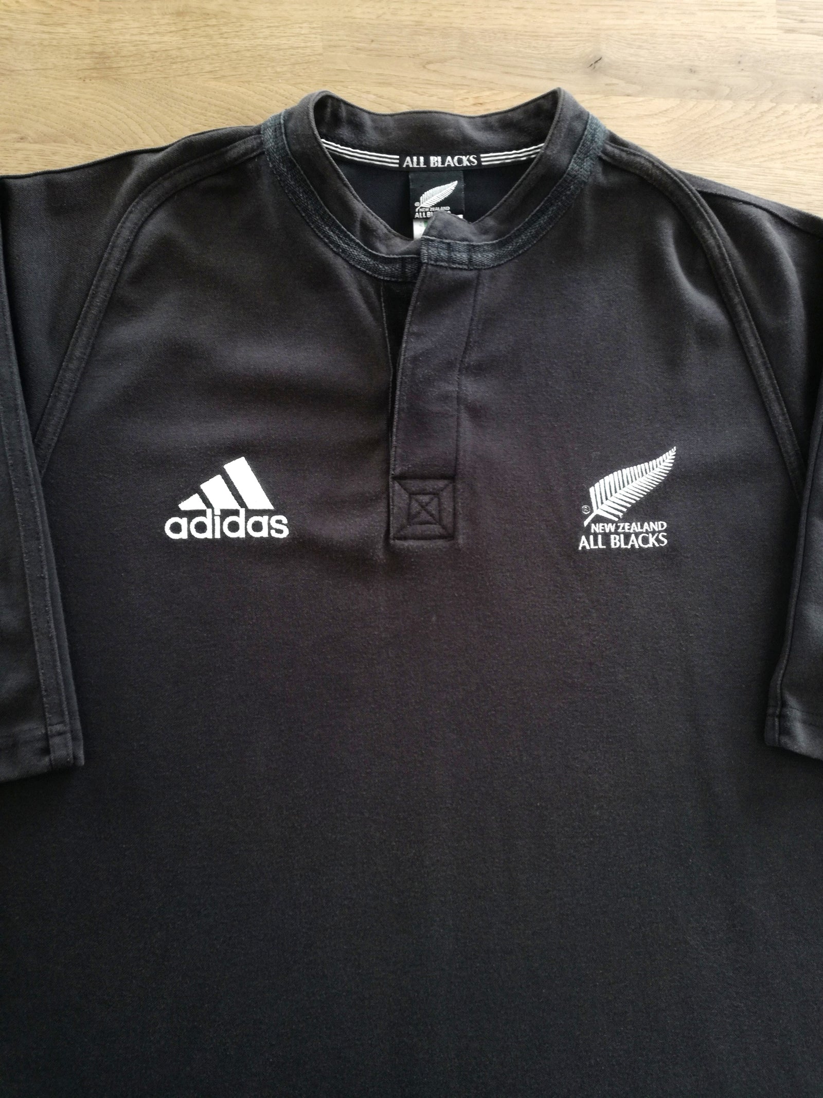 2001 New Zealand Home Rugby Shirt