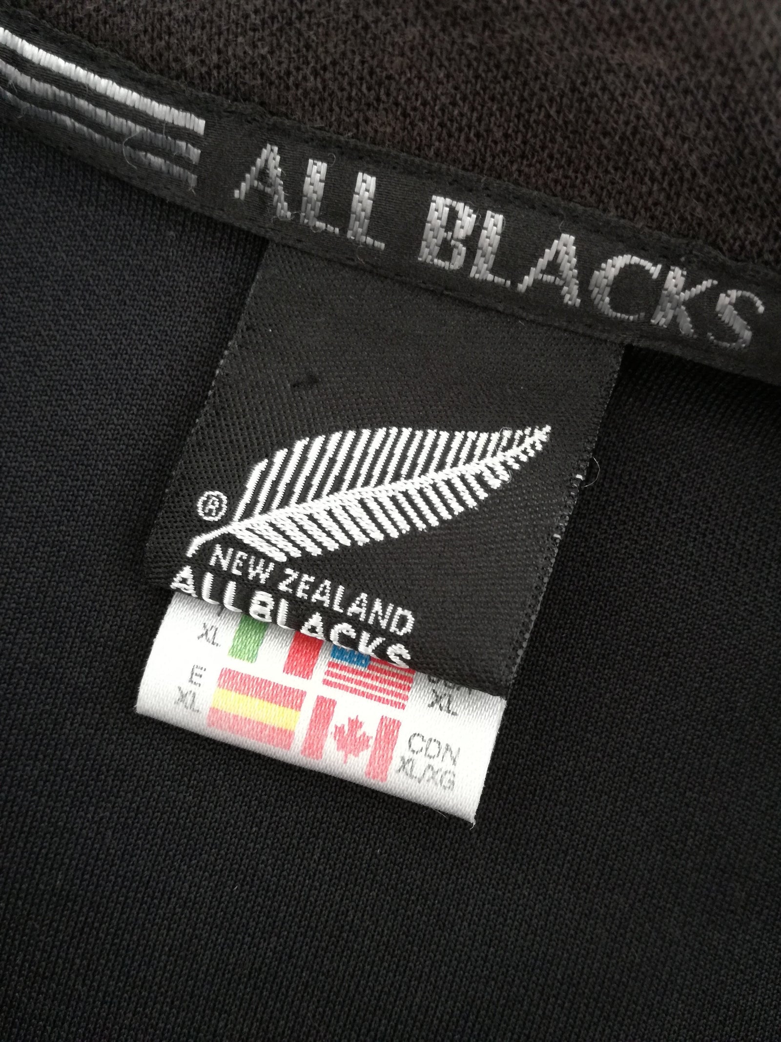 2001 New Zealand Home Rugby Shirt (XL)
