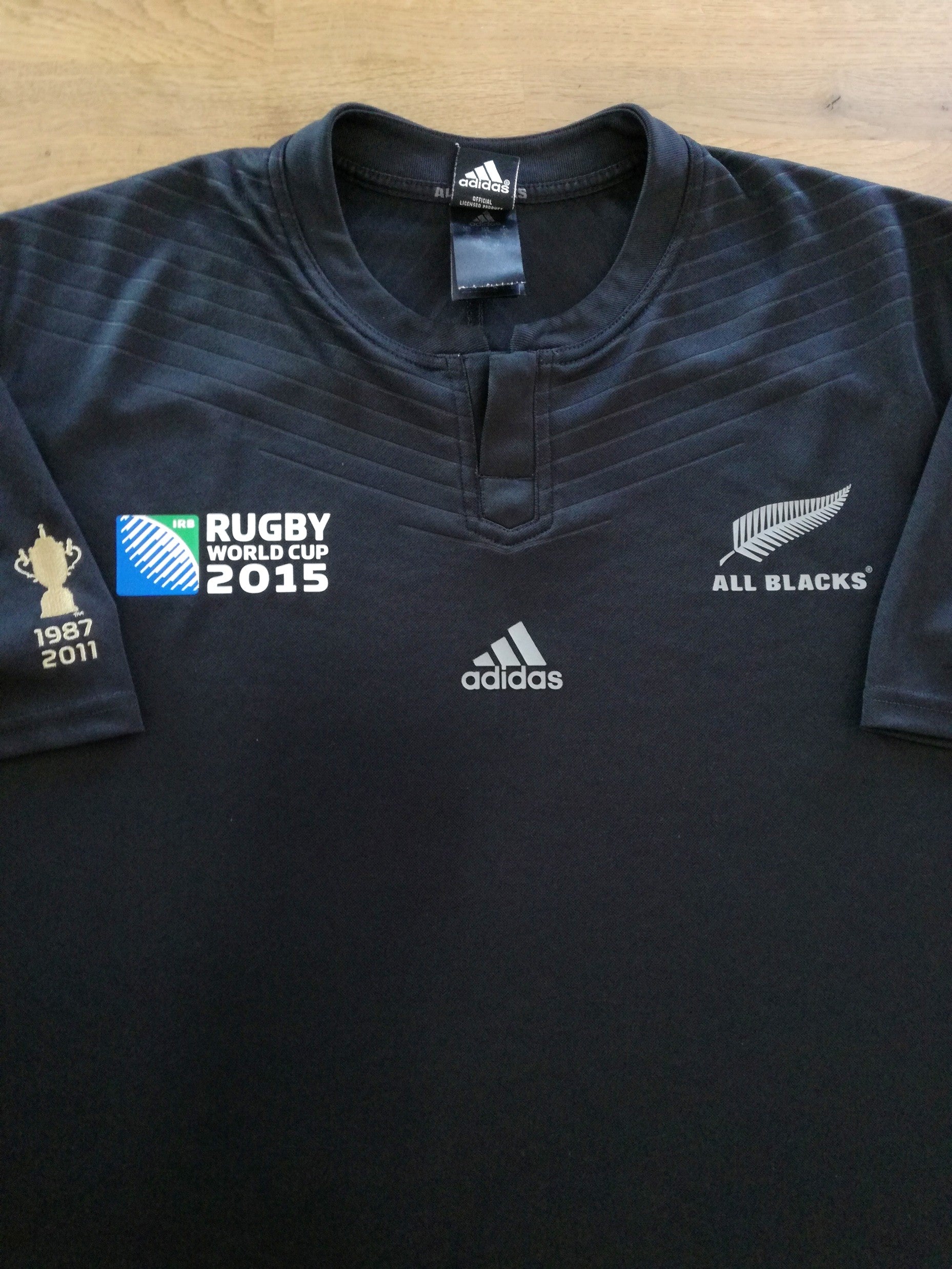 2015 New Zealand Home World Cup Rugby Shirt