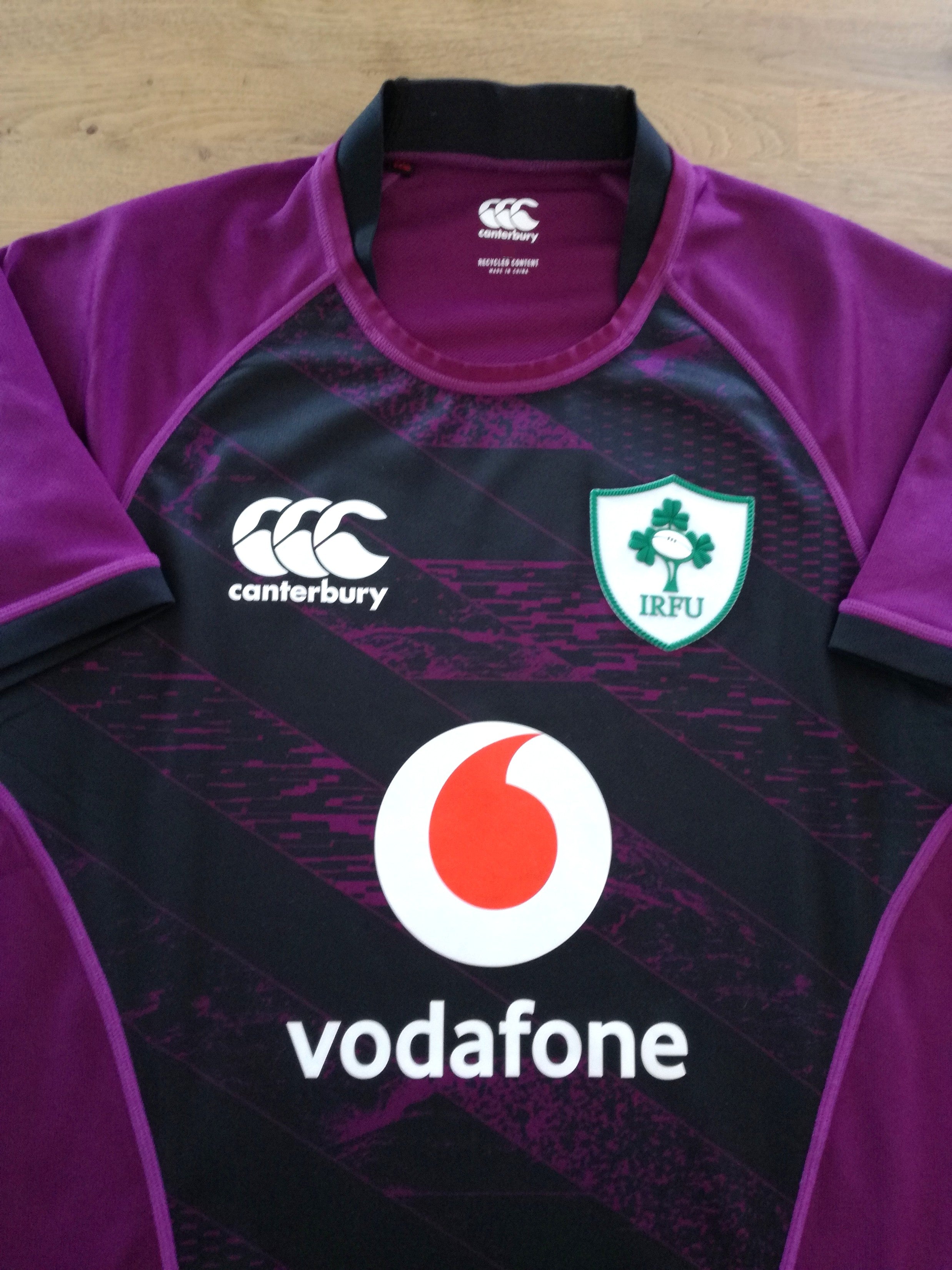 2021/22 Ireland Away Vapodri Rugby Shirt