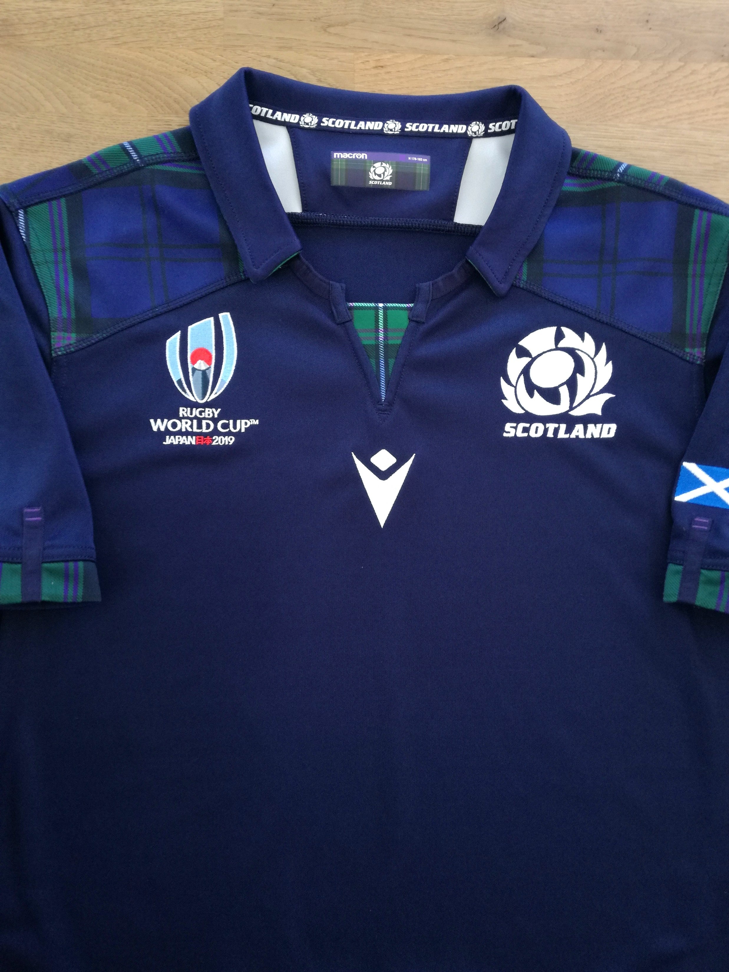 2019 Scotland Home World Cup Rugby Shirt