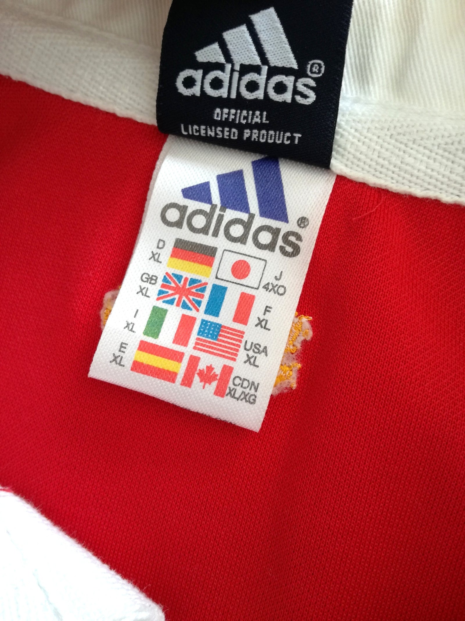 2001 British & Irish Lions Rugby Shirt (XL)