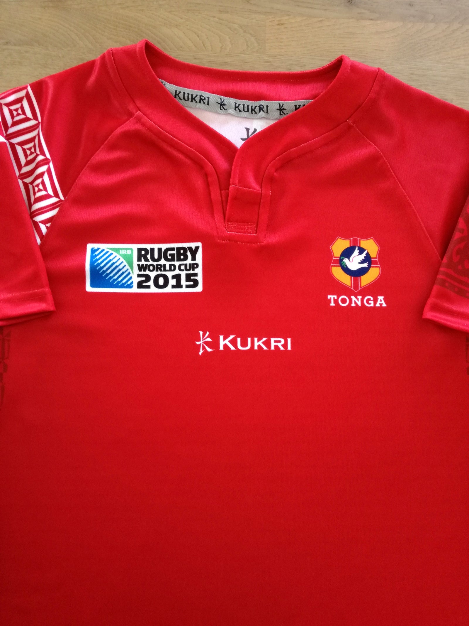 2015 Tonga Home World Cup Rugby Shirt