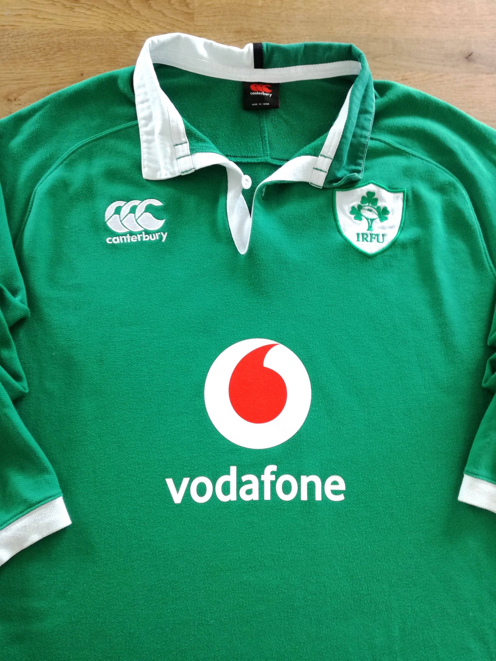 2019/20 Ireland Home Long Sleeve Rugby Shirt